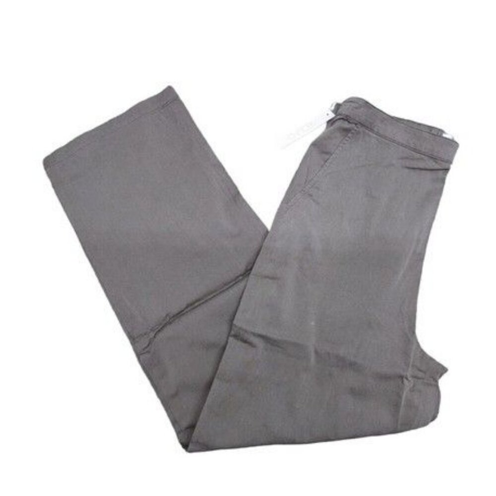 Abound Elastic High Rise Wide Leg Olive Side Pockets Casual Women's Pants S